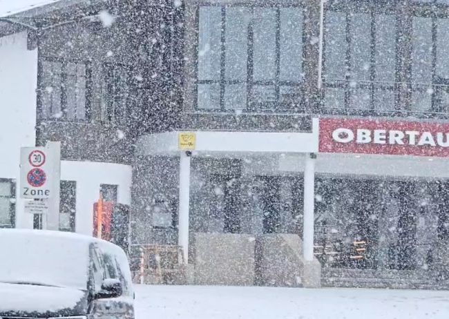 Sneeuwval in Obertauern